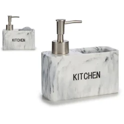 Encimera Y Lavavajillas>Dosificador Mármol C/Porta Estropajo