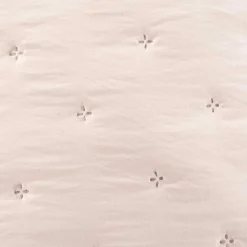 Edredones Y Colchas>Edredón AMALFI crudo con encaje 250x260cm