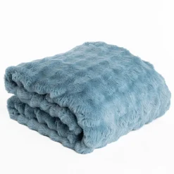 hôma Edredones Y Colchas>Edredón DREAMFUR azul 220x240cm