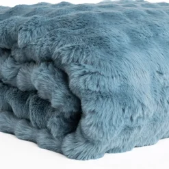 hôma Edredones Y Colchas>Edredón DREAMFUR azul 220x240cm