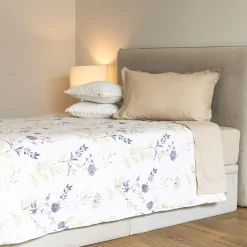 Edredones Y Colchas>Edredón flores ALBA 250x270cm