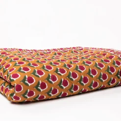 Edredones Y Colchas>Edredón Yucatán Floral Con Ribete 220x240cm