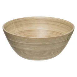 5five Cuencos, Fuentes Y Ensaladeras>Ensaladera De Bambú Natural 25Cm