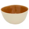 atmosphera Cuencos, Fuentes Y Ensaladeras>Ensaladera WONJA marrón de porcelana 26cm