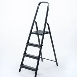 Bancos Y Escaleras>Escalera Negra Con 4 Gradas