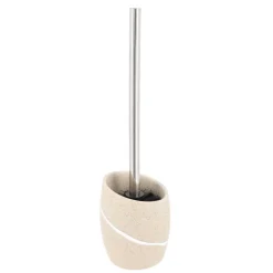 Soportes Papel Higiénico Y Portarrollos>Escobilla De Baño Beige Efecto Piedra