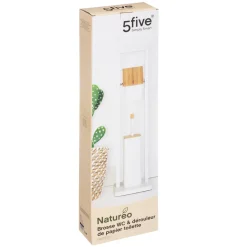 5five Soportes Papel Higiénico Y Portarrollos>Escobillade Baño Con Soporte Metálico