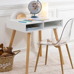 Niños atmosphera4kids Mobiliario>Escritorio De Mdf/Pino Blanco 75x47x74Cm