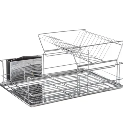 5five Encimera Y Lavavajillas>Escurreplatos 2 Niveles Acero Inox