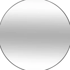 atmosphera Espejos>Espejo de pared ALICE redondo negro 110cm