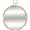 atmosphera Espejos>Espejo De Pared Beige De Ratán 38Cm