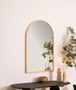 atmosphera Espejos>Espejo De Pared Beige Kim