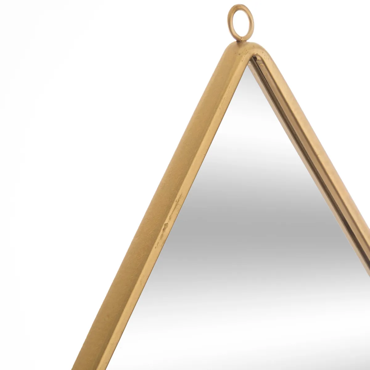 atmosphera Espejos>Espejo De Pared Gota Metal Mdf 21x29Cm