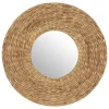 atmosphera Espejos>Espejo De Pared Lorena Beige 75Cm