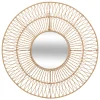 atmosphera Espejos|Estilo Étnico>Espejo De Pared Millie De Cuerda Beige 75cm