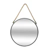 atmosphera Espejos>Espejo de pared redondo metal 38Cm