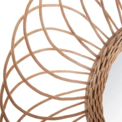 atmosphera Espejos|Estilo Rústico>Espejo Decorativo Rosácea Beige 58Cm