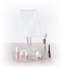 5five Espejos>Espejo Led Con Almacenaje P/Joyas Selena