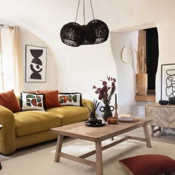 atmosphera Espejos>Espejo pared ROMAN con borde dorado