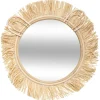 Niños atmosphera4kids Accesorios Decorativos>Espejo Sweet Safari De Rafia 22.5Cm