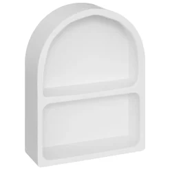 atmosphera Accesorios>Estante de pared SOLEYA de mdf blanco