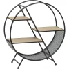atmosphera Estilo Industrial>Estante Redondo Timeo C/3 Baldas