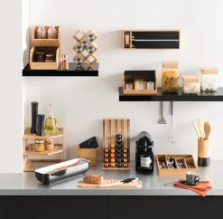 5five Encimera Y Lavavajillas>Estantería Bambú 2 Baldas 25.4x25.4x23