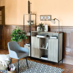 Estantes Y Cómodas>Estantería C/Baldas Y Puerta