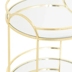 atmosphera Estilo Contemporaneo>Estantería con 2 niveles de espejo FEEL