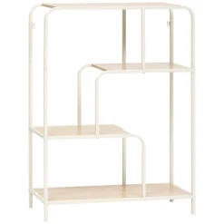 atmosphera Aparadores Y Consolas>Estantería CURVY beige