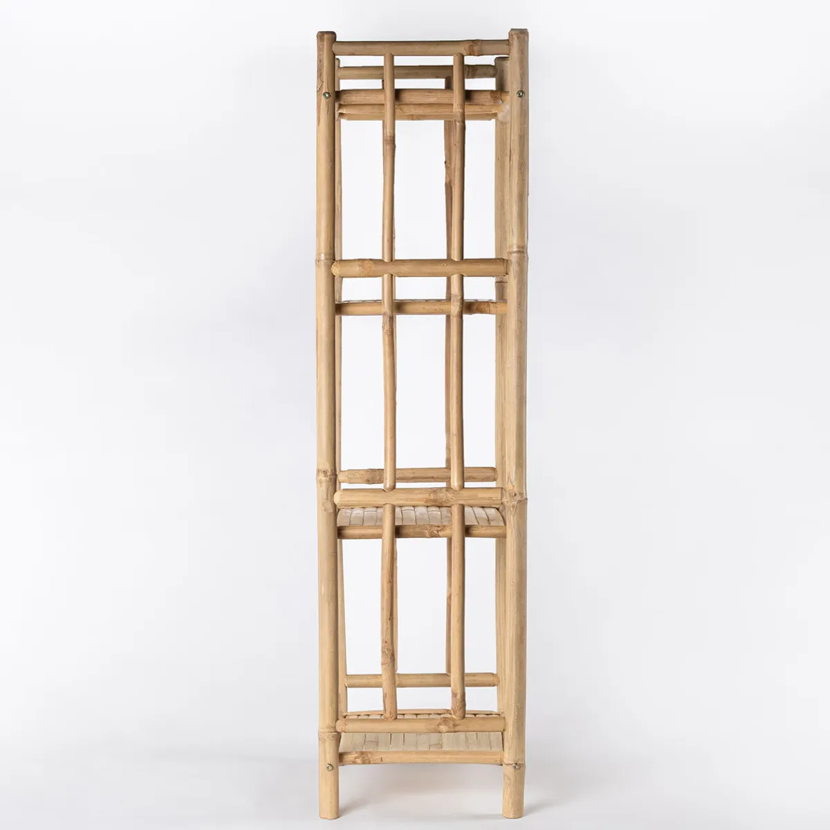 Muebles Con Lavabo Y Auxiliares>Estantería de bambú de 4 niveles