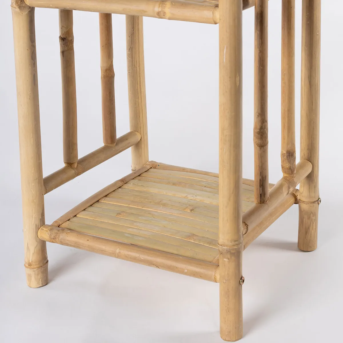 Muebles Con Lavabo Y Auxiliares>Estantería de bambú de 4 niveles