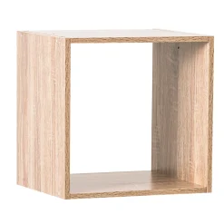 5five Módulo De Mezcla>Estantería De Pared Cuadrada De Roble