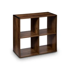 5five Módulo De Mezcla>Estantería marrón oscuro con 4 cubos MIXMODUL