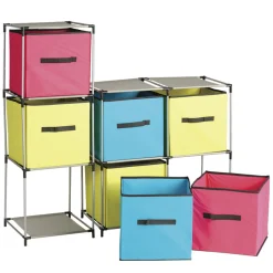 basics Módulo De Mezcla>Estantería Metálica C/4 Compartimentos