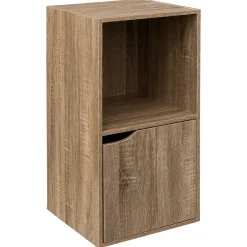 Estantes Y Cómodas>Estantería Mix Natural Con Puerta