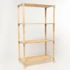 Armarios, Estantes Y Estanterías.>Estantería multifuncional beige de madera