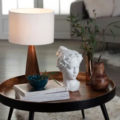 atmosphera Accesorios|Estilo Rústico>Estatua Cabeza De Hombre David 26Cm