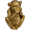 atmosphera Accesorios|Estilo Étnico>Estatua Dorada De Mono Sabio Mudo 17.7Cm