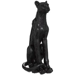 atmosphera Accesorios|Estilo Étnico>Estatua Leopardo De Resina 90Cm