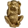 atmosphera Accesorios|Estilo Étnico>Estatua Mono Sabio Sordo Dorado 17.7Cm