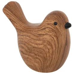 atmosphera Accesorios|Estilo Industrial>Estatua pájaro de cerámica marrón