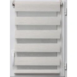 Cortinas>Estor De Tela Noche/Día Beige 147x180Cm