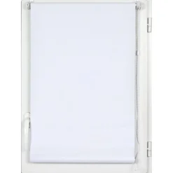 Cortinas>Estor Enrollable Opaco Blanco 87x180Cm
