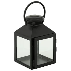 atmosphera Farolillos|Estilo Industrial>Farol de metal negro WINY