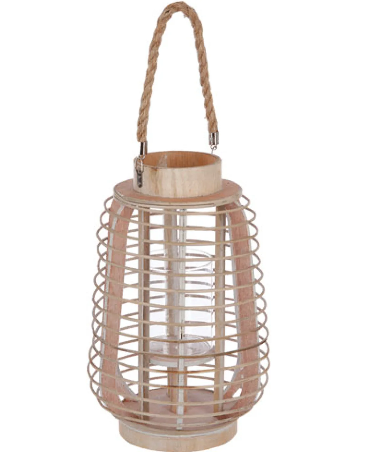 atmosphera Farolillos|Estilo Oriental>Farol De Ratán 22x33Cm