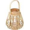 atmosphera Farolillos|Estilo Oriental>Farol decorativo de bambú color natural