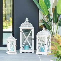 atmosphera Farolillos|Estilo Rústico>Farol Folkdream 16.5x16x37.5Cm