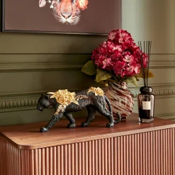 atmosphera Accesorios>Figura de pantera BELLI negra 40cm