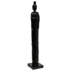 atmosphera Accesorios>Figura forma de mujer HAILEY negro de poliresina